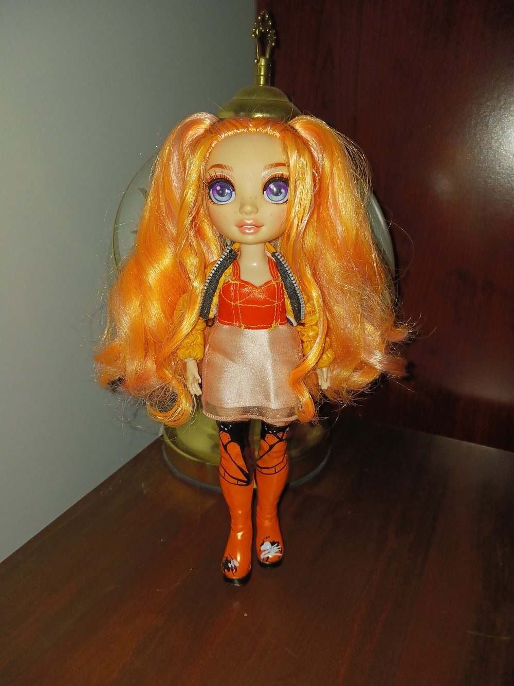 Rainbow High Poppy Rowan Orange Doll